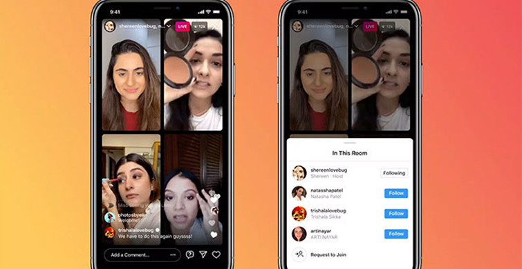 Instagram'dan Yeni Özellik Live Rooms Kullanıma Çıktı!