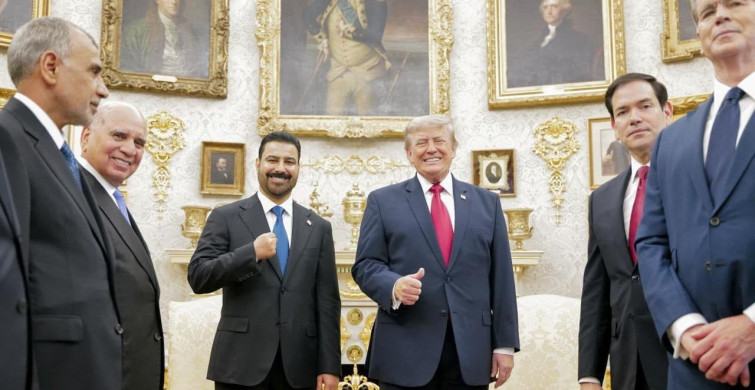 Irak Başbakanı Zeydi, Beyaz Saray’da Trump ile bir araya geldi