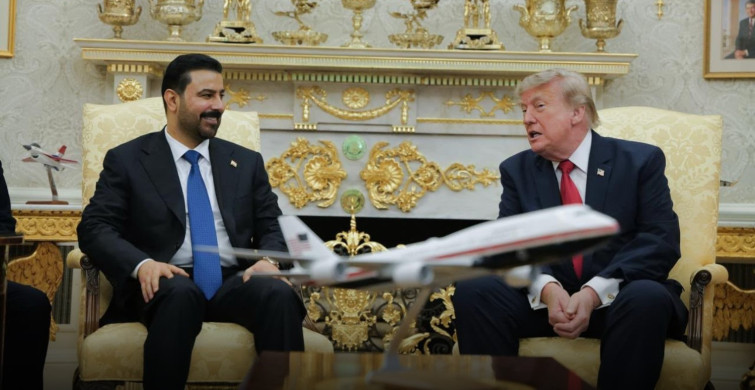 Irak Başbakanı Zeydi, Beyaz Saray’da Trump ile bir araya geldi