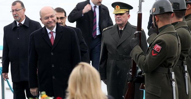 Irak Cumhurbaşkanı Ankara'da