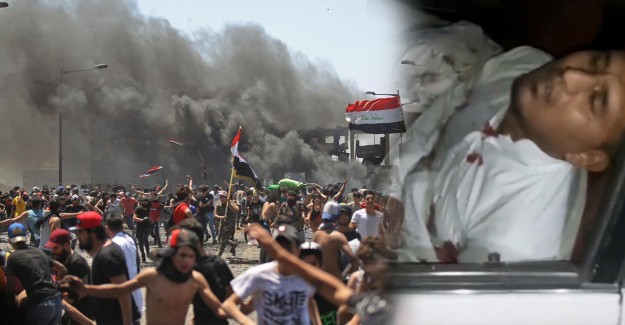 Irak’ta Korkutan Gösteriler
