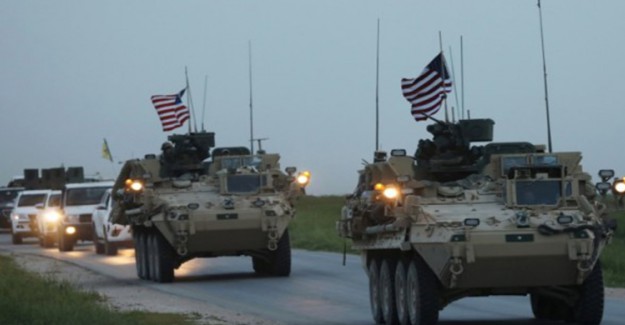 Irak'tan Çıkan ABD Konvoyu Suriye'ye Girdi
