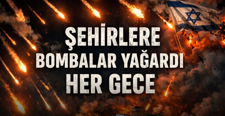 İran Tel Aviv’i Füzelerle Aydınlatıyor