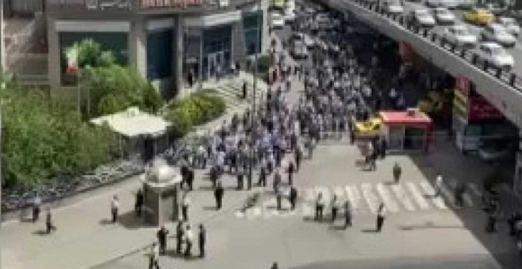 İran'da protesto! Emekliler hayat pahalılığını protesto etti