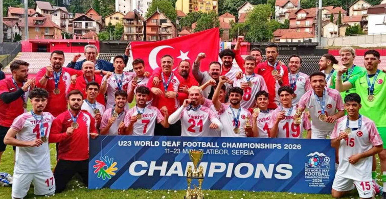 İşitme Engelliler U23 Milli Takımı Dünya Şampiyonu Oldu
