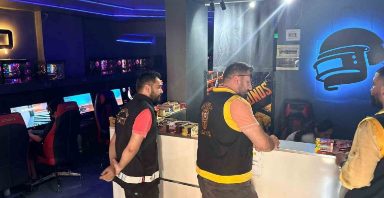 İskenderun'da İnternet Kafeleri ve Oyun Salonları Denetlendi