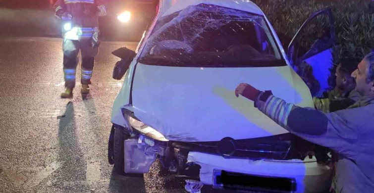 İskenderun'da Trafik Kazası: Yaralı Sürücü Hastaneye Kaldırıldı