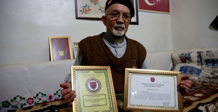 İsmail Zurnacı'nın TSK'ya Bağışı ve Madalyası