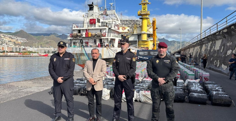 İspanya'da 10 Ton Kokain Ele Geçirildi