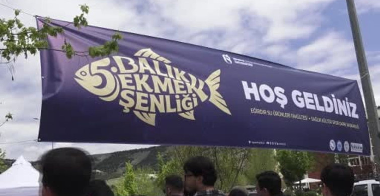 Isparta'da 5. Balık Ekmek Şenliği coşkusu