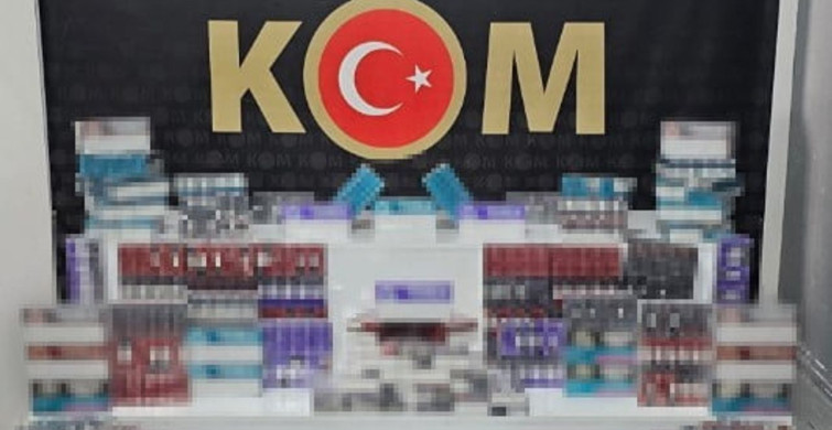 Isparta'da Kaçak Elektronik Sigara Kartuşu Operasyonu