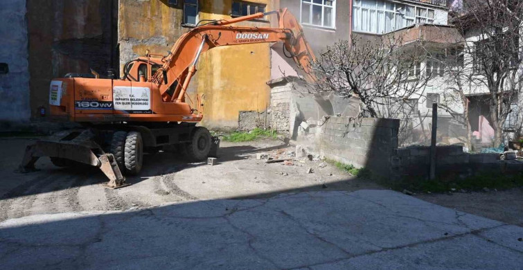 Isparta'nın Otopark Projesinde Hızla İlerleme