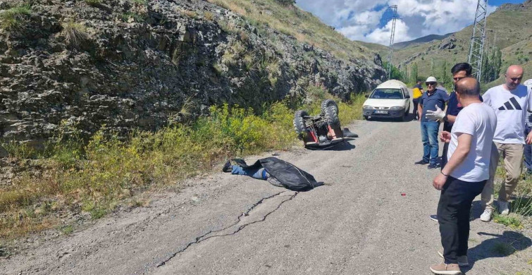 İspir’de ATV kazası: Adem Çelik hayatını kaybetti