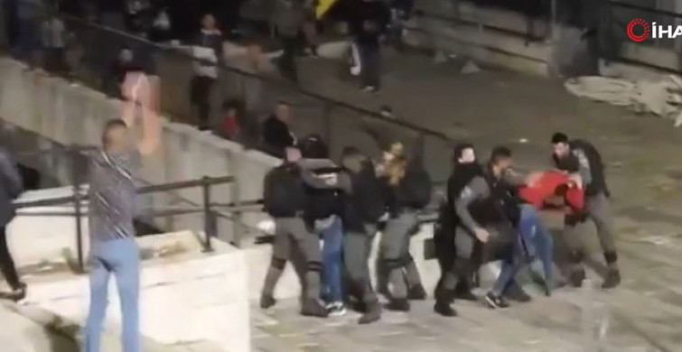 İsrail Askeri, Şam Kapısı'nda Filistinlilere Sert Müdahalede Bulundu!