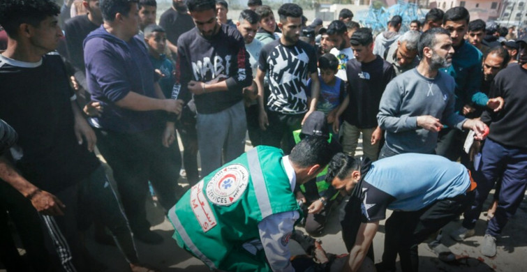 İsrail Gazze’de Hastane Yakınına Saldırı Düzenledi: 6 Filistinli Yaralandı