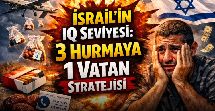 İsrail IQ Ortalaması: 3 Hurmaya 1 Vatan Stratejisi