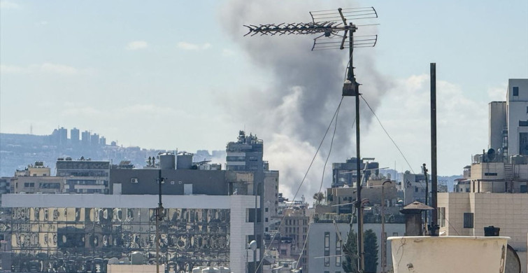 İsrail Ordusu Beyrut'ta Hava Saldırılarına Devam Ediyor