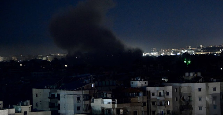 İsrail Ordusundan Beyrut Dahiye Bölgesine Hava Saldırıları