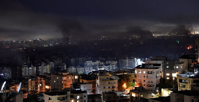 İsrail Ordusundan Beyrut'a Hava Saldırıları