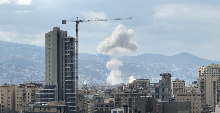 İsrail'in Beyrut'aki Hava Saldırıları Devam Ediyor