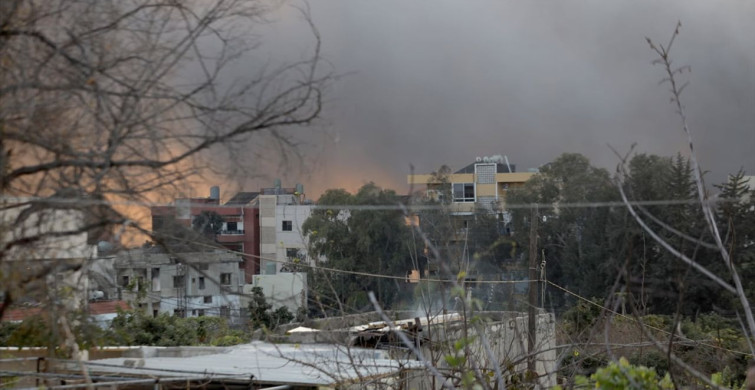 İsrail'in Lübnan'daki Cemaat-i İslami Merkezine Hava Saldırısı