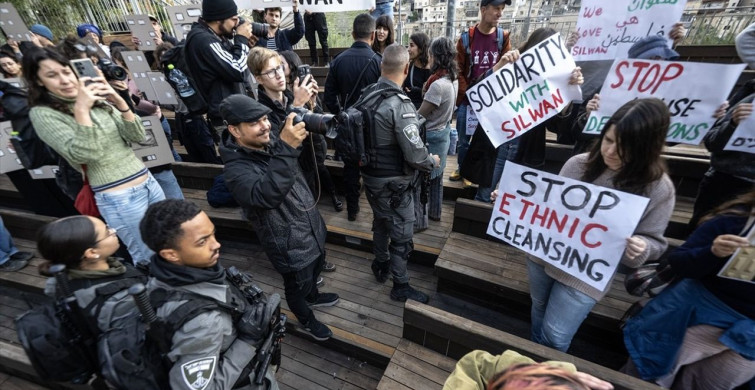 İsrail'in Silvan'daki Zorla Tahliyeleri Protesto Edildi