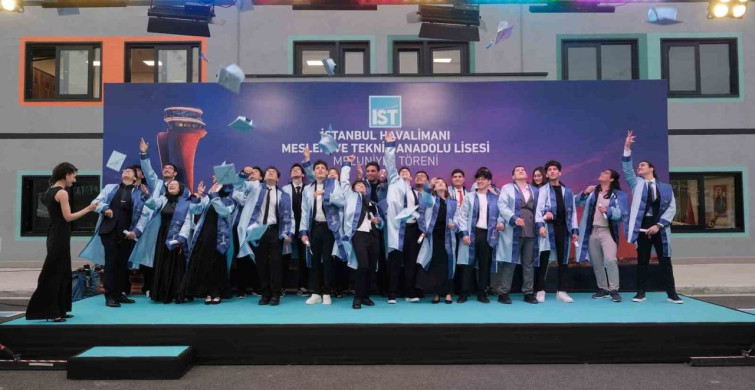 İstanbul Havalimanı Teknik Anadolu Lisesi İlk Mezunlarını Verdi