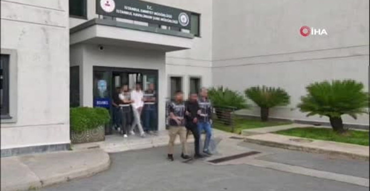 İstanbul Havalimanı'nda hanutçulara yönelik operasyonda gözaltı