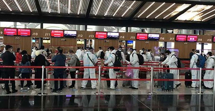 İstanbul Havalimanı'nda Yoğunluk