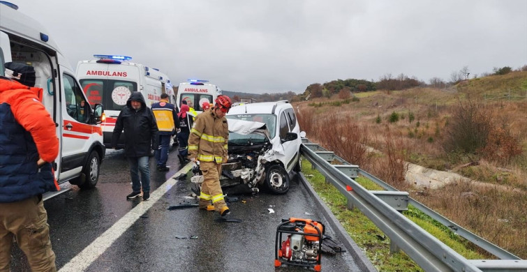 İstanbul-İzmir Otoyolu'nda Zincirleme Trafik Kazası: 1 Ölü, 10 Yaralı