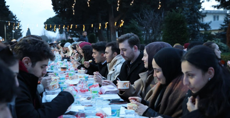 İstanbul Sabahattin Zaim Üniversitesi'nde Kardeşlik İftarı