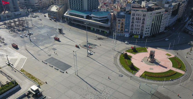 İstanbul Sokaklarında Sessizlik