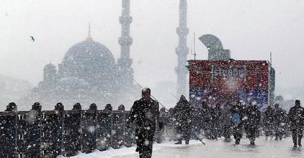 İstanbul Valiliği'nden Kar Yağışı Uyarısı