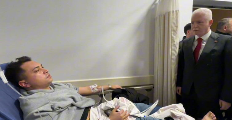 İstanbul Valisi Davut Gül, Yaralı Polis Memurlarını Ziyaret Etti