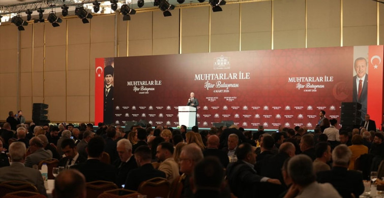 İstanbul Valisi Gül'den Muhtarlarla İftar Buluşması