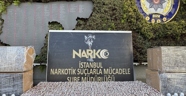 İstanbul ve Kocaeli'de Uyuşturucu Operasyonu: 3 Milyondan Fazla Hap Ele Geçirildi