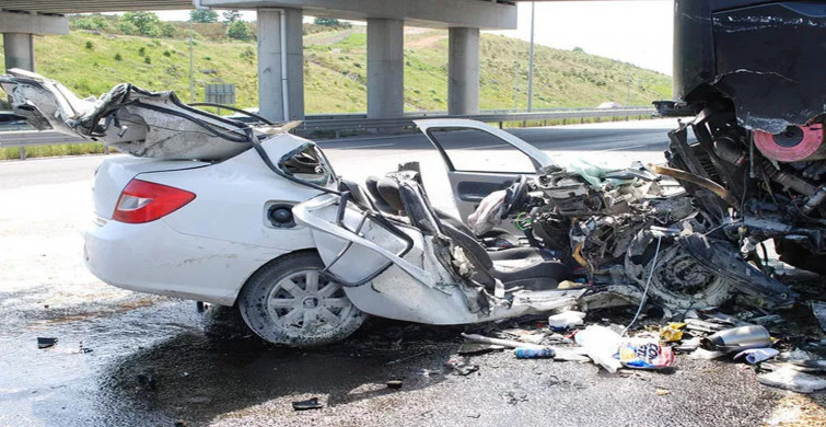 İstanbul'da korkunç kaza! 1 ölü, 2 yaralı