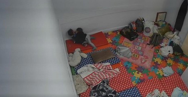 İstanbul'da bir kreşte skandal görüntüler! Darp edilen çocuğa, tahterevalliden düştü mizanseni yapıldı!