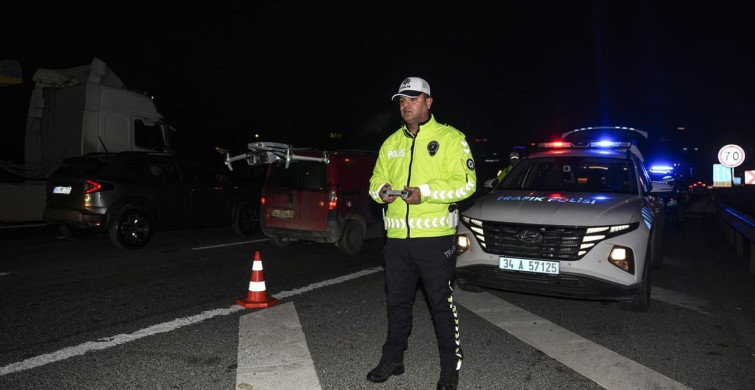 İstanbul'da Dron ile Taralı Alan İhlali Denetimi Yapıldı