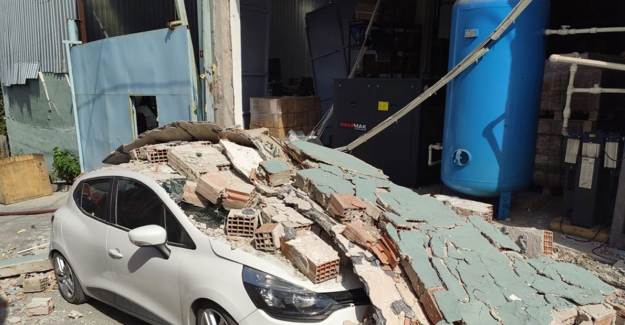 İstanbul'da Fabrikada Patlama