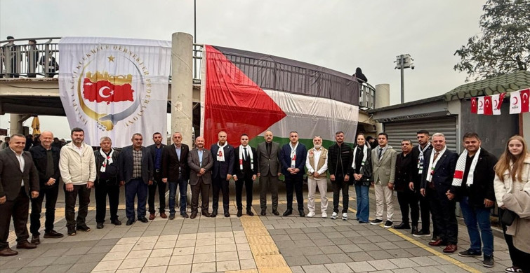 İstanbul'da Gazze İçin Dayanışma Etkinliği