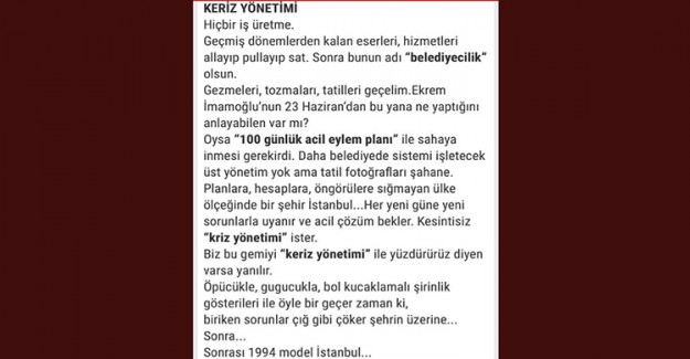 İstanbul'da Gerçekleşen Sel Felaketi İçin Zamanında Uyarmışlar