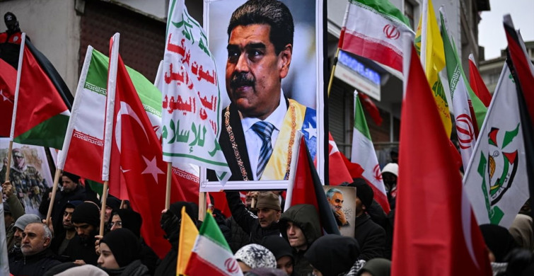 İstanbul'da İran'a Destek Basın Açıklaması