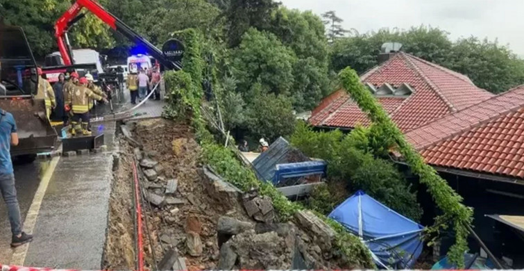 İstanbul'da kabusu yaşıyor! İstinat duvarı çöktü