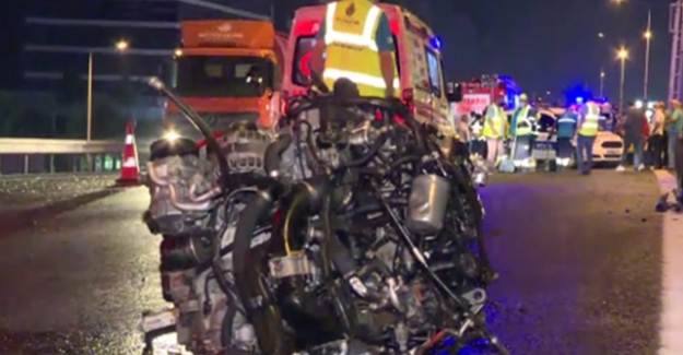 İstanbul'da Kaza: 1 Ölü, 2 Yaralı