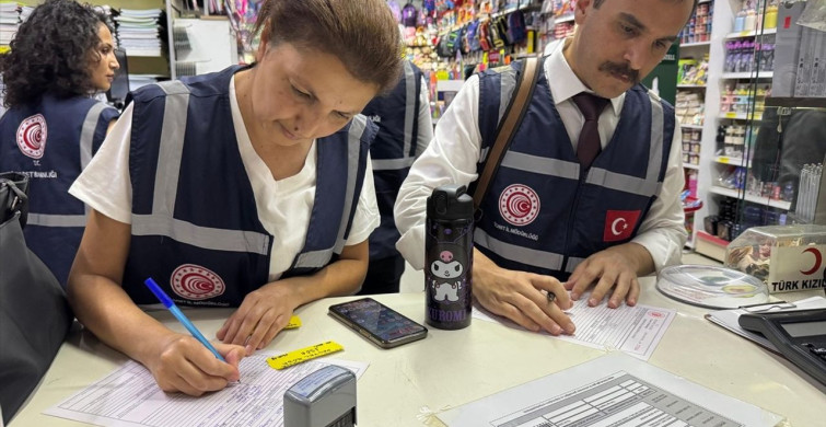 İstanbul'da Kırtasiye Ürünleri Denetimleri Sürüyor