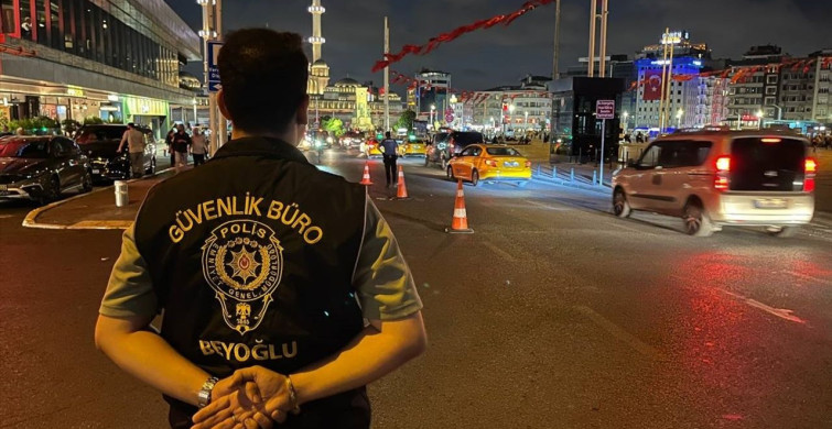 İstanbul'da Polis Huzur Uygulaması Gerçekleştirdi