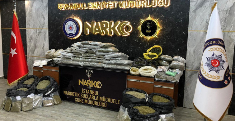 İstanbul'da Son 3 Ayda 1,5 Ton Uyuşturucu Ele Geçirildi