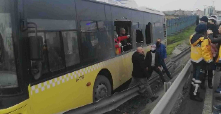 İstanbul’da sürücüsüz İETT dehşeti!  Çok sayıda yaralı var!