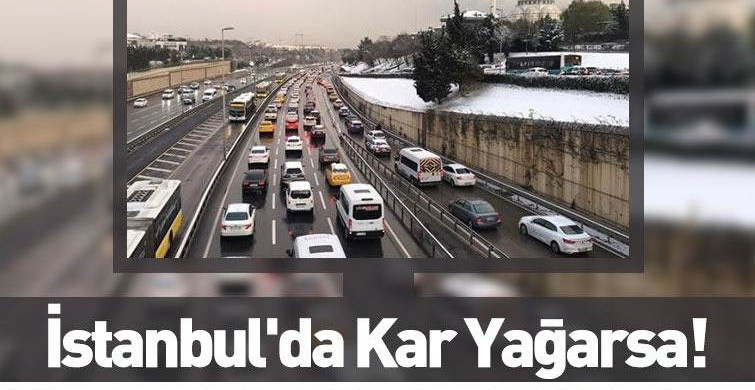 İstanbul'da Trafik Yoğunluğu Arttı